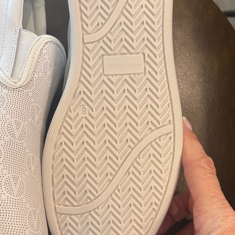 Valentino White and Pink Textured Slip-On BRAND NEW - Picture 4 of 8